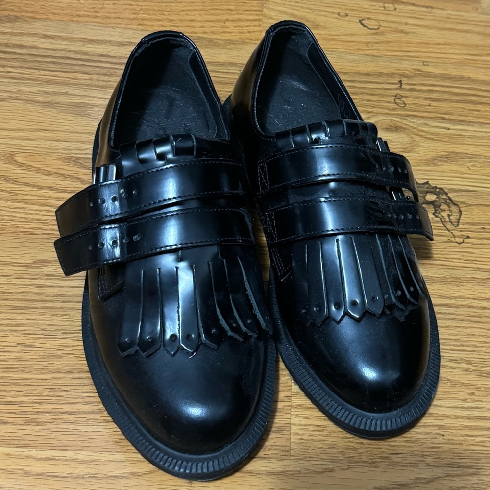 Black Doc Marten Ellaria Loafers